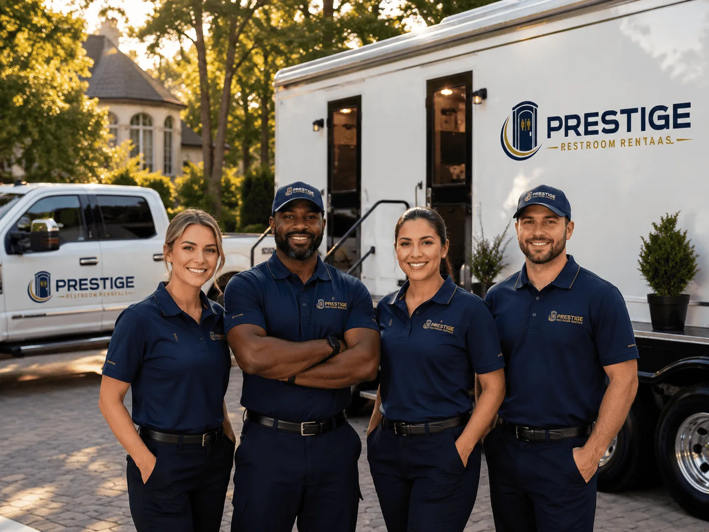 Trusted Luxury Portable Restrooms company in Hext, TX